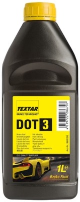 Тормозная жидкость Textar BRAKE FLUID DOT 3, 1л